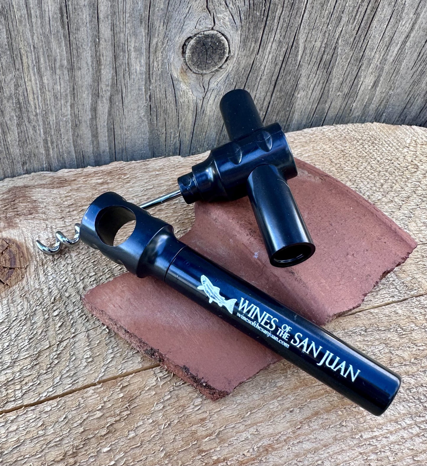 Wines of the San Juan Logo Travel Corkscrew